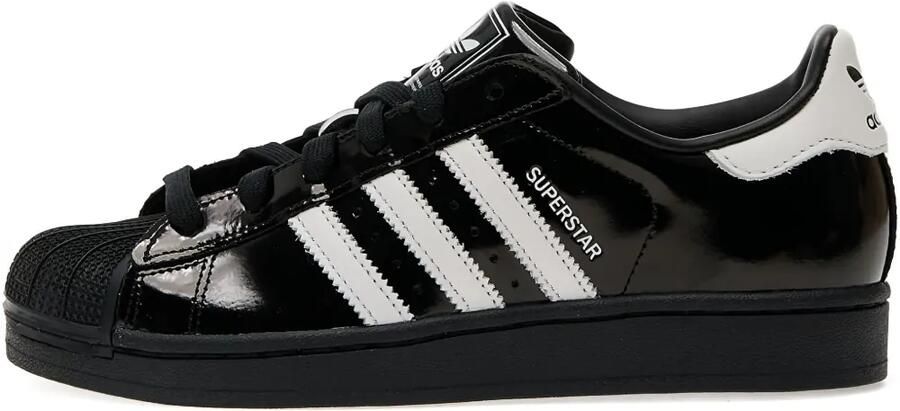 Adidas Superstar 3-Stripes sneakers met schelpen neus Zwart - Foto 8