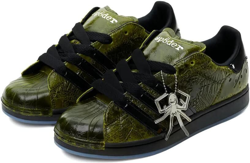 Adidas AdiZero geperforeerde low-top sneakers Zwart - Foto 4