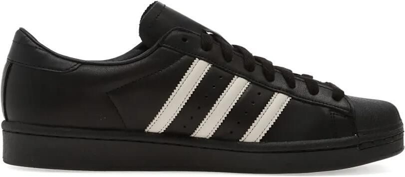Adidas Superstar gestreepte sneakers Zwart