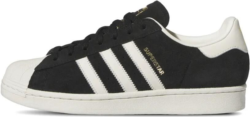 Adidas Superstar gestreepte sneakers Zwart