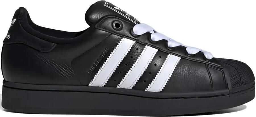 Adidas Superstar II "Core Black White Core Black" sneakers Zwart