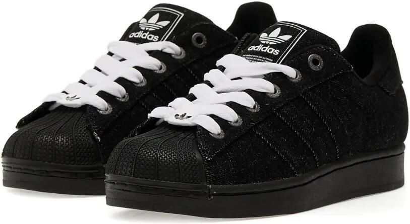 Adidas Superstar II denim sneakers Zwart - Foto 3