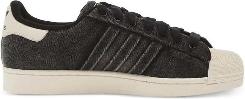 Adidas Superstar II denim sneakers Zwart