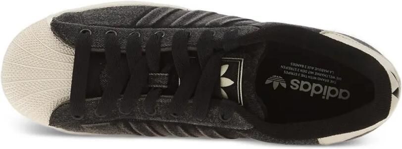Adidas Superstar II denim sneakers Zwart - Foto 3