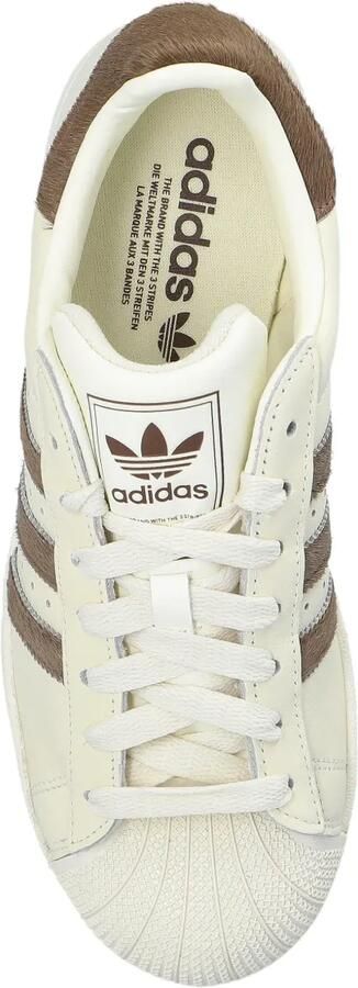 Adidas Superstar II gestreepte sneakers Beige - Foto 5