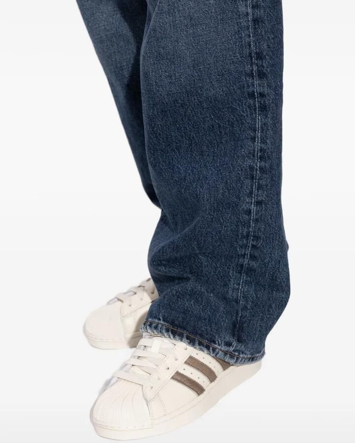 Adidas Superstar II gestreepte sneakers Beige - Foto 2
