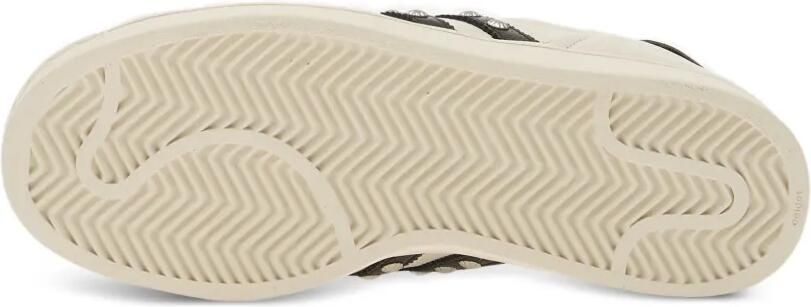 Adidas Superstar II leren sneakers met studs Beige - Foto 3