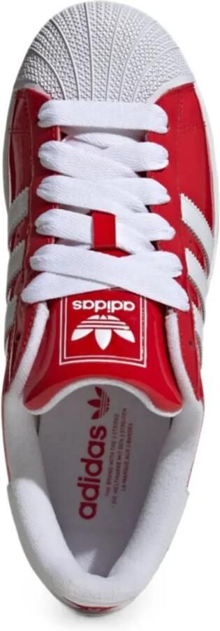 Adidas Superstar II leren sneakers Rood - Foto 2