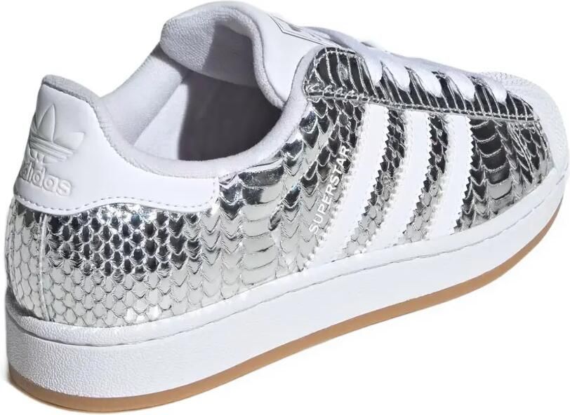 Adidas Superstar II leren sneakers Zilver - Foto 3
