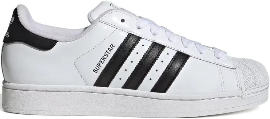 Adidas Superstar II PRM lakleren "Patent Leather" sneakers Wit