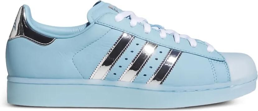 Adidas x Brain Dead Samba Bowling sneakers met reptielen-effect Beige