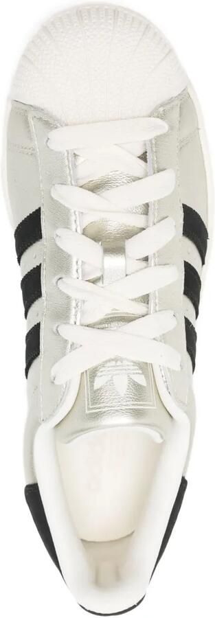 Adidas Superstar II sneakers met 3 strepen Zilver - Foto 4