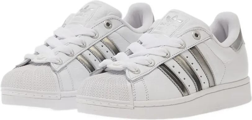 Adidas Superstar II sneakers met metallic streep Wit - Foto 3