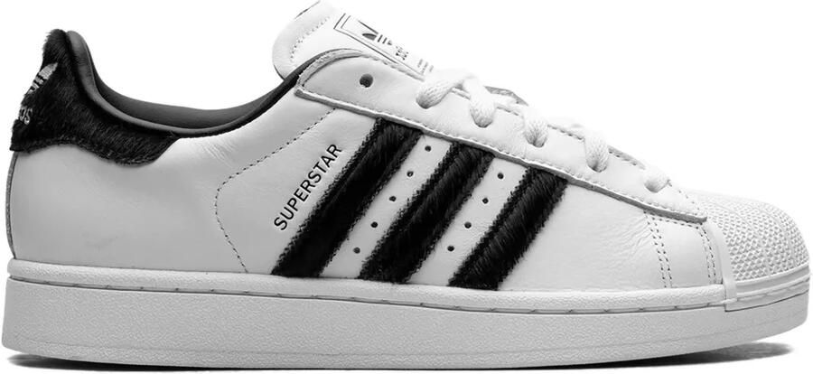 Adidas Superstar II sneakers met ponyhaar Wit
