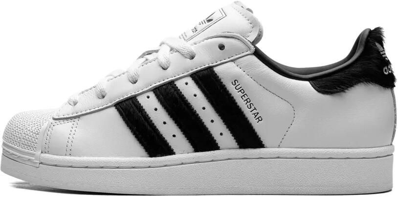 Adidas Superstar II sneakers met ponyhaar Wit - Foto 3