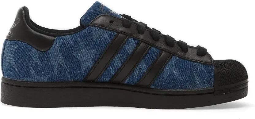 Adidas Superstar II sneakers met sterrenprint Blauw