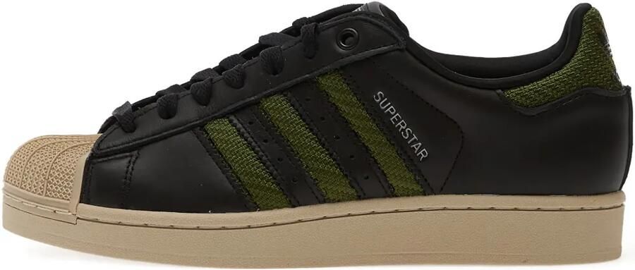 Adidas Superstar II sneakers met streepdetail Bruin