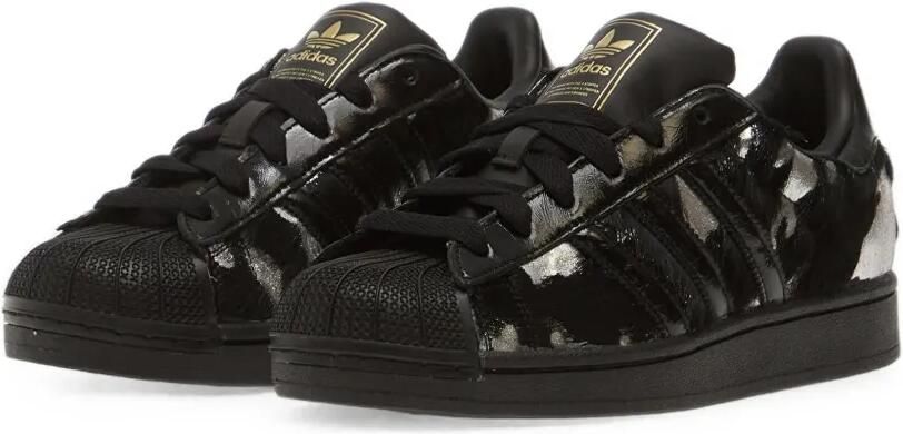 Adidas Superstar II sneakers met ponyhaar-effect Zwart - Foto 4