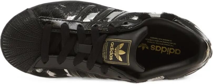 Adidas Superstar II sneakers met ponyhaar-effect Zwart - Foto 5