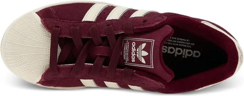 Adidas Superstar II suède low-top sneakers Rood - Foto 4