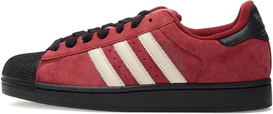 Adidas Superstar II suède sneakers Rood