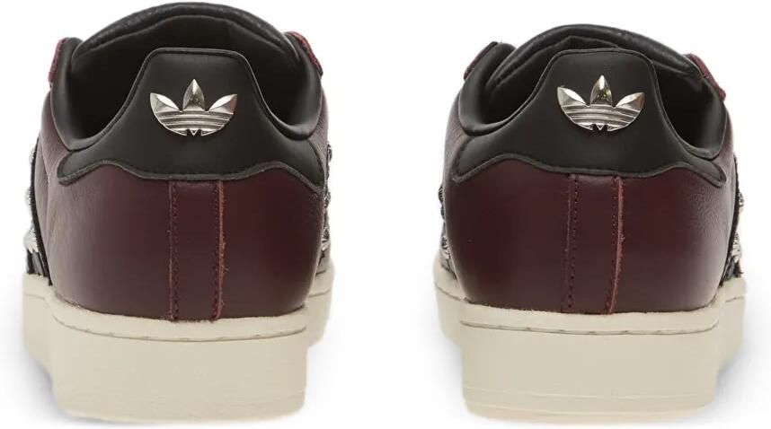 Adidas Superstar low-top sneakers verfraaid met studs Rood - Foto 2