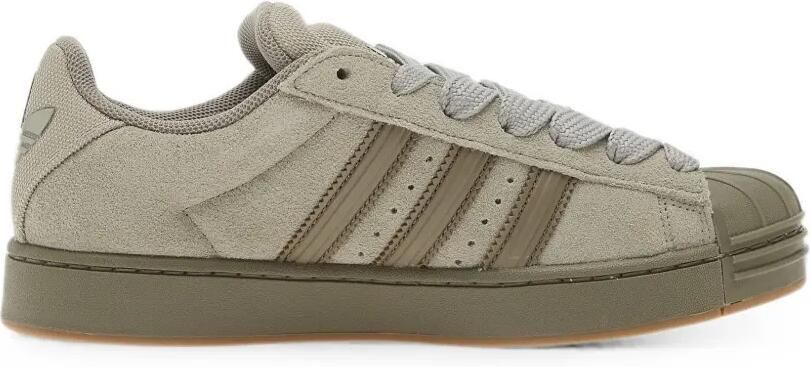 Adidas Superstar St sneakers met schelpvormige neus Grijs
