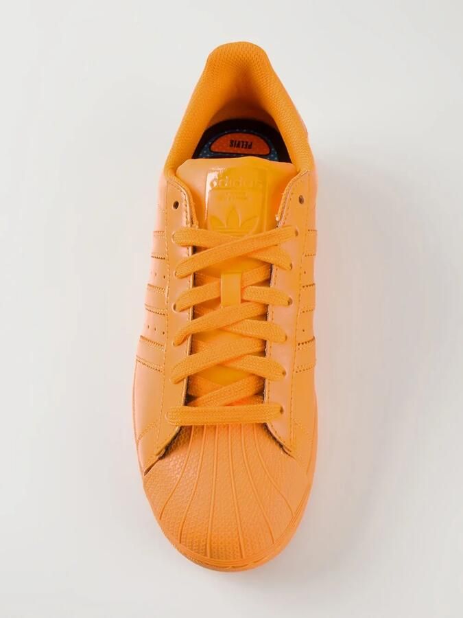 Adidas 'Superstar Supercolour' sneakers Geel