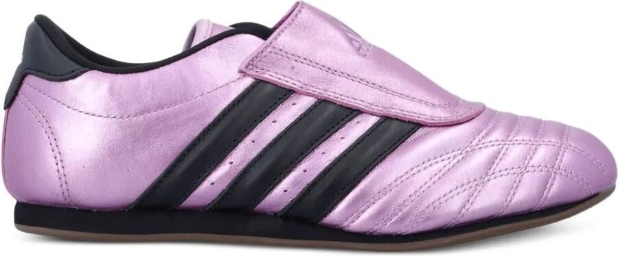 Adidas Taekwondo gestreepte slip-on sneakers Roze
