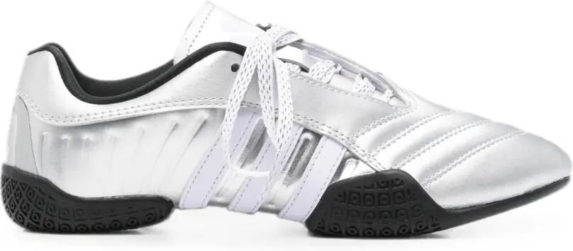 Adidas Taekwondo Mei Elite metallic 3-Stripe sneakers Zilver - Foto 7