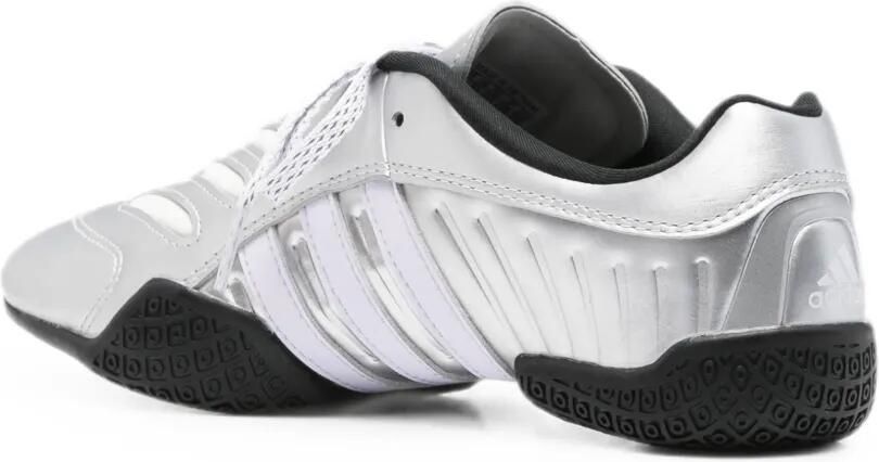 Adidas Taekwondo Mei Elite metallic 3-Stripe sneakers Zilver - Foto 4