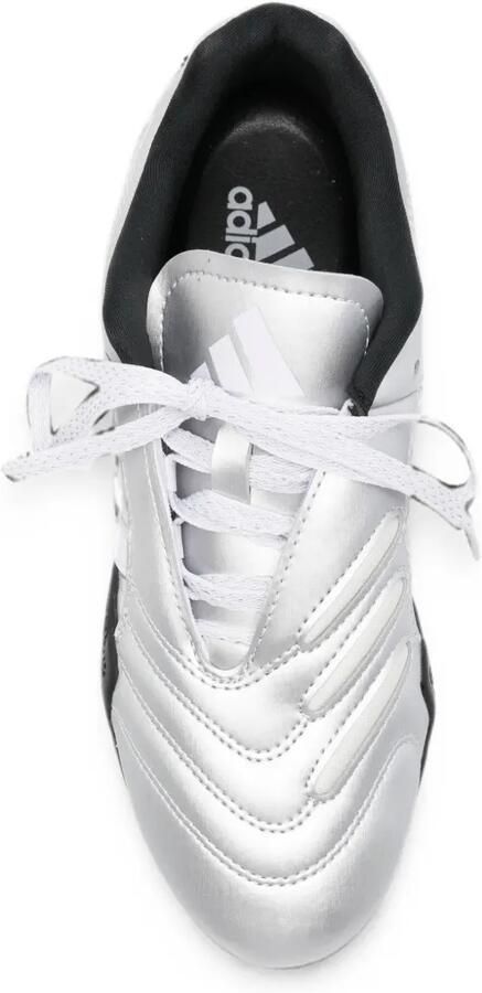 Adidas Taekwondo Mei Elite metallic 3-Stripe sneakers Zilver - Foto 2