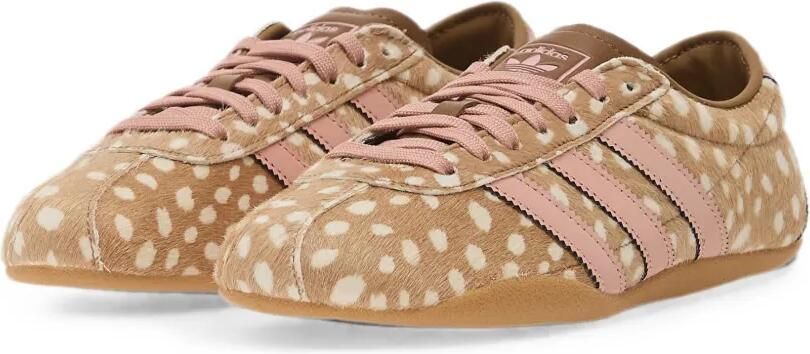 Adidas Handball Spezial low-top sneakers en ronde neus Zilver