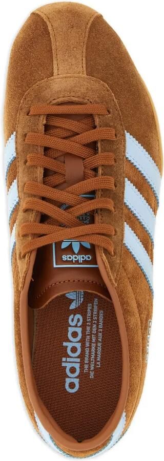 Adidas Tokyo suède sneakers met contrasterende band Bruin - Foto 4