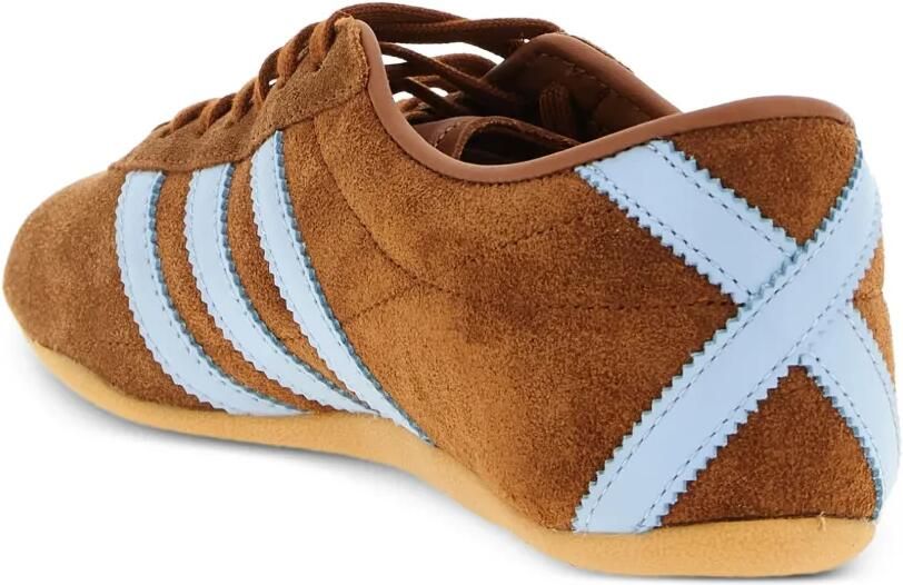 Adidas Tokyo suède sneakers met contrasterende band Bruin - Foto 3