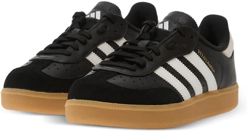 Adidas Velosamba gestreepte leren sneakers Zwart - Foto 3
