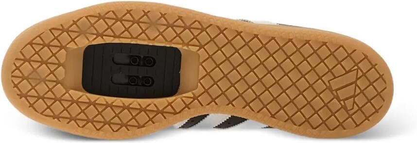 Adidas Velosamba gestreepte leren sneakers Zwart - Foto 4
