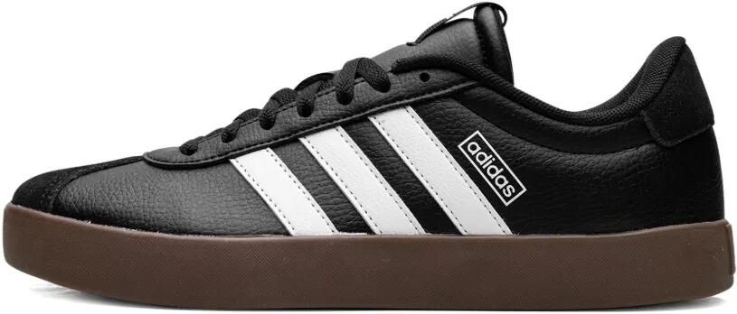 Adidas Vl Court 3.0 Low "Core Black Cloud White Gum" sneakers Zwart - Foto 3