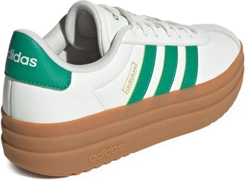 Adidas VL Court Bold "Core White Court Green Gold Metallic" sneakers Wit - Foto 3
