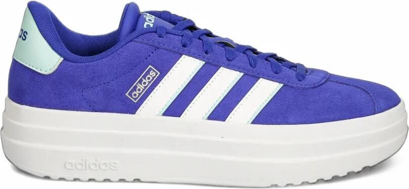 Adidas VL Court Bold sneakers met platform Blauw
