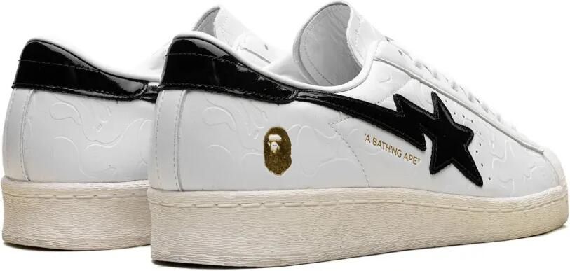 Adidas x A Bathing Ape Superstar Vintage "Blue White" sneakers Blauw - Foto 6