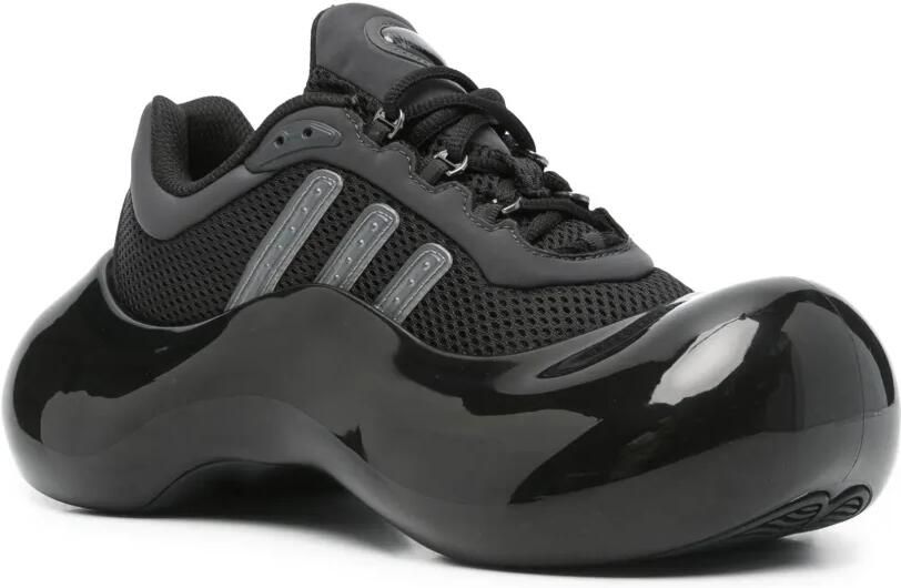 Adidas Gazelle sneakers met plateauzool en drie strepen Zwart - Foto 2