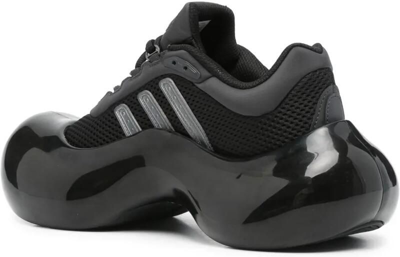 Adidas Gazelle sneakers met plateauzool en drie strepen Zwart - Foto 4