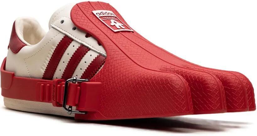 Adidas x Avavav Superfinger Superstar sneakers met gespdetail Beige - Foto 2