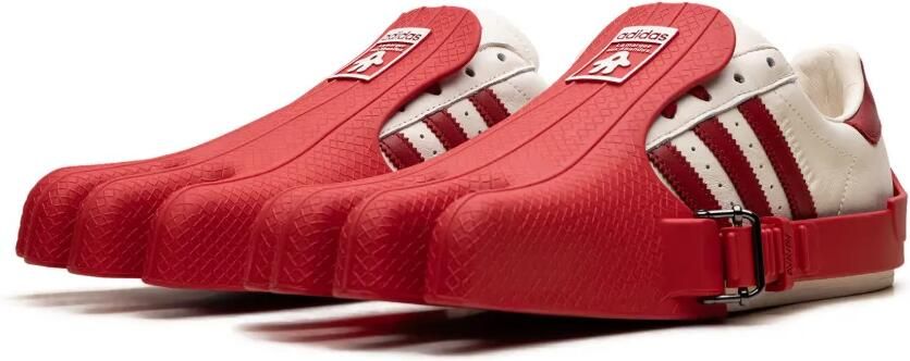 Adidas x Avavav Superfinger Superstar sneakers met gespdetail Beige - Foto 3