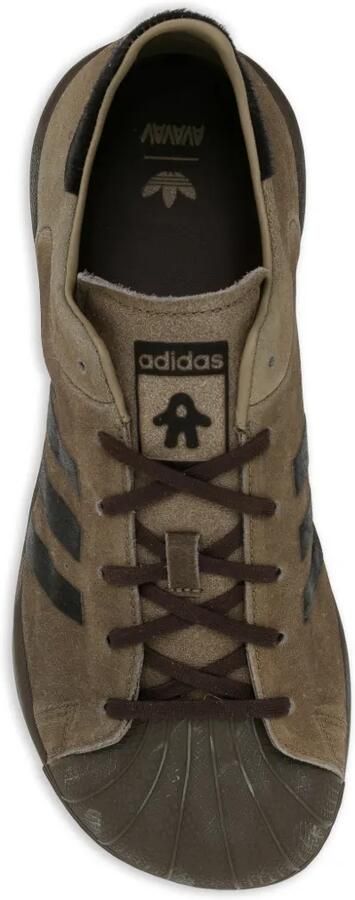 Adidas x AVAVAV Superstar sneakers Bruin - Foto 4