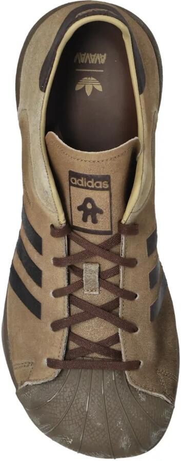Adidas x AVAVAV Superstar sneakers Bruin - Foto 3