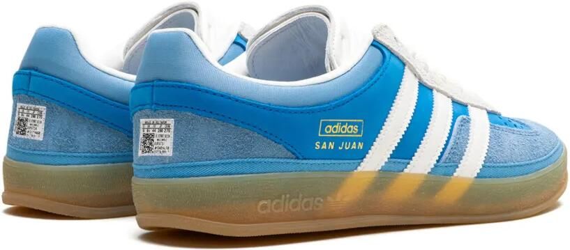 Adidas x Bad Bunny Gazelle Indoor "San Juan" sneakers Blauw - Foto 3