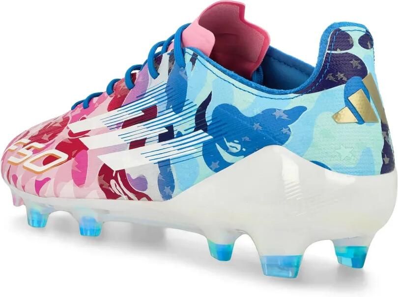 Adidas x BAPE F50 Elite "Clear Pink Cloud White" sneakers Wit - Foto 3