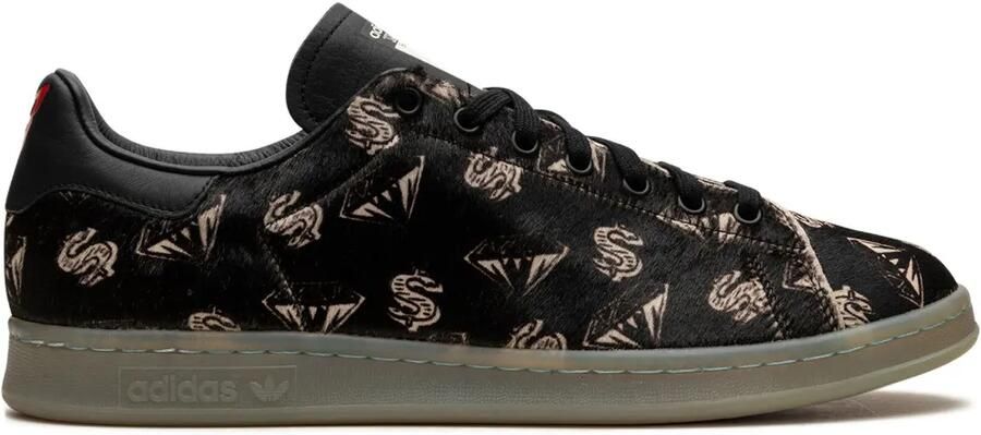 Adidas x Billionaire Club Stan Smith "black" sneakers met ponyhaar Zwart
